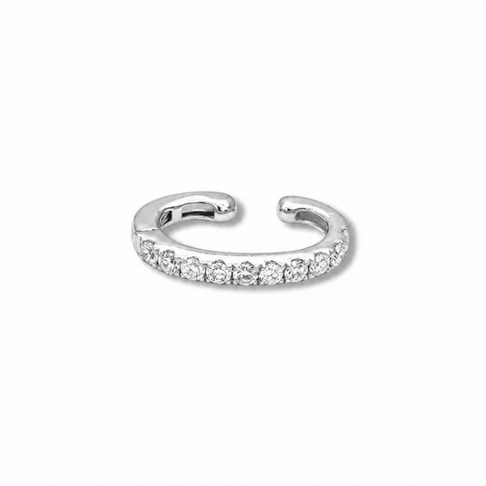 Single Row Diamond Ear Cuff
