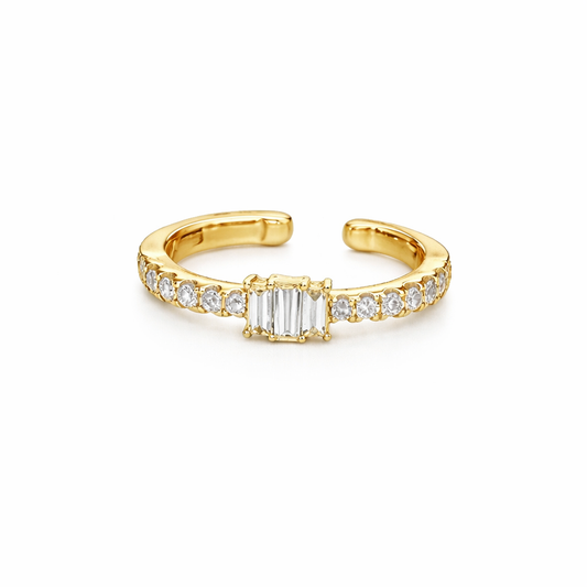 Luce Baguette Ear Cuff