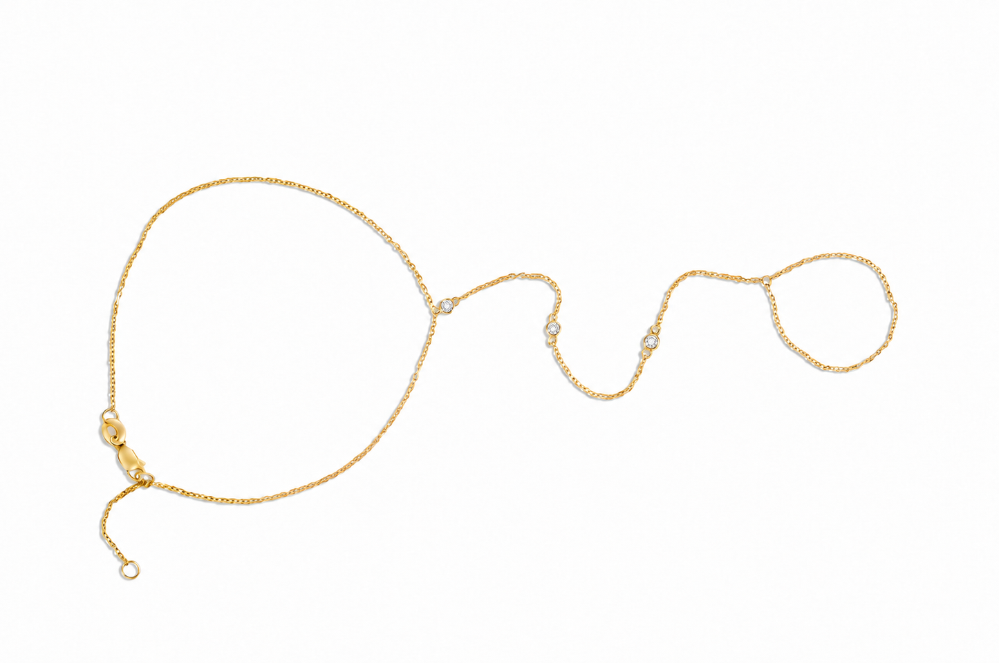 Giada Hand Chain Diamonds
