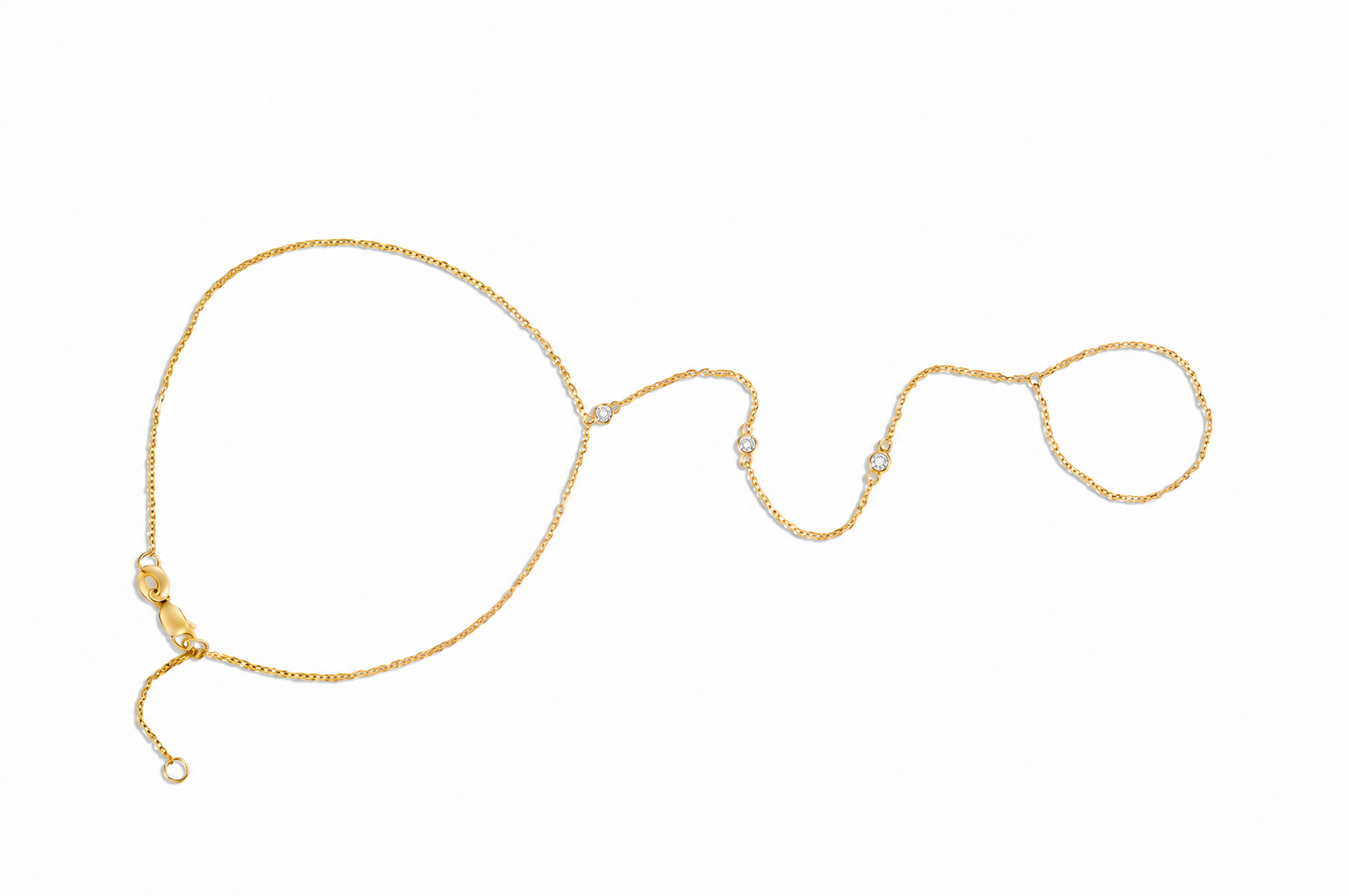 Giada Hand Chain Diamonds