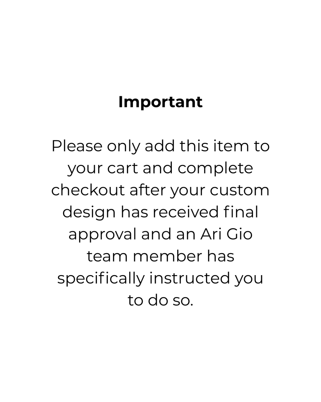 Send Your Diamond to Ari Gio