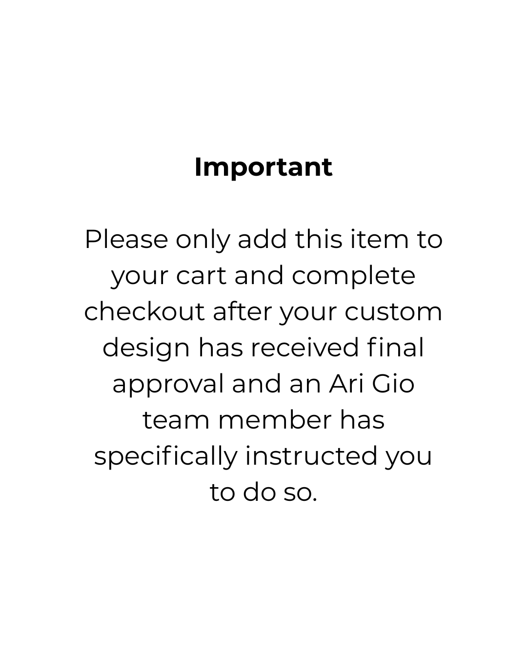 Send Your Diamond to Ari Gio