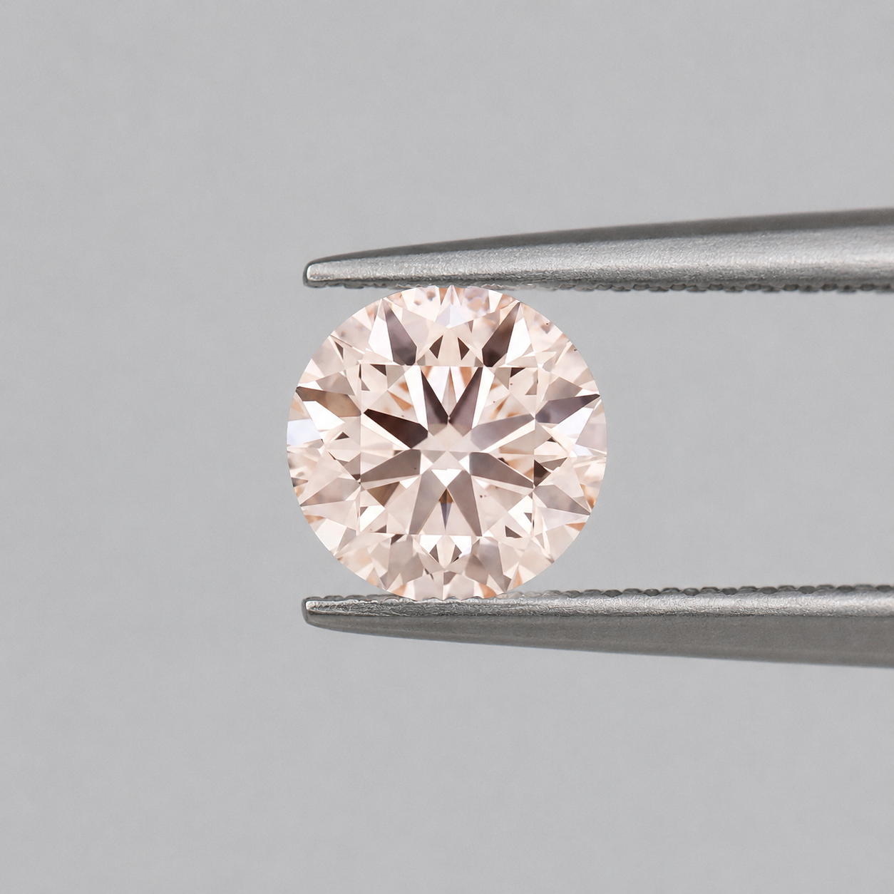3ct Pink Round