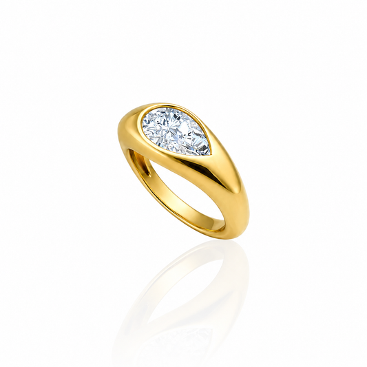 Aurora Bezel Ring