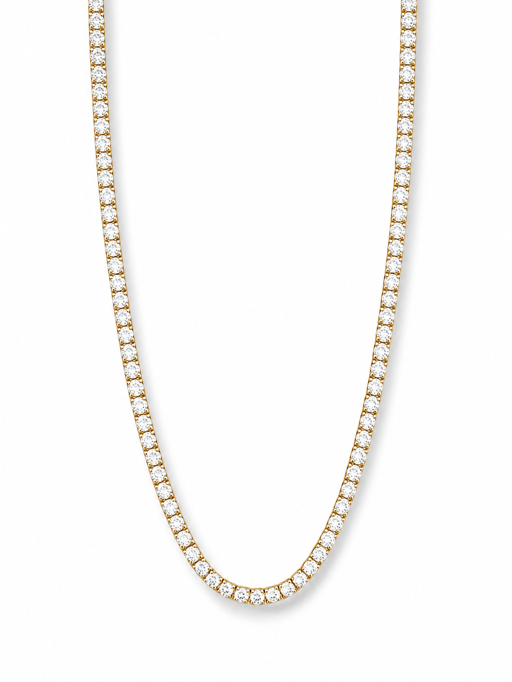 5.33ct Lab Diamond Tennis Necklace