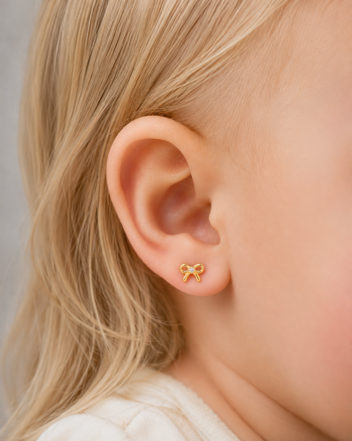 Baby Bow Studs