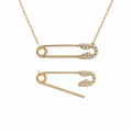 Safety Pin Necklace