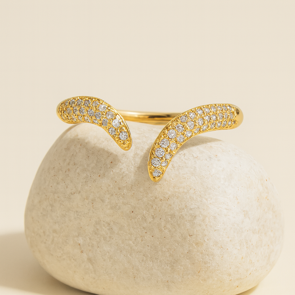 Carlotta Pave Ring