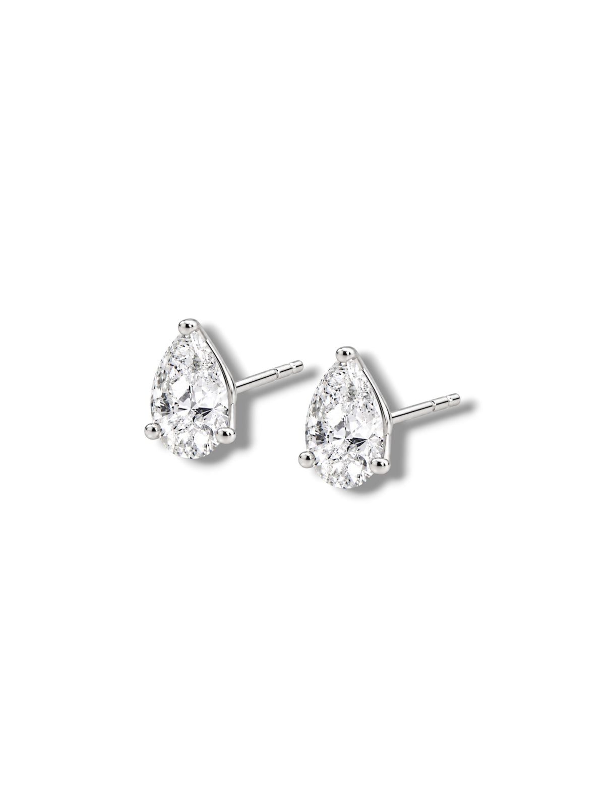 3ctw Pear Martini Studs
