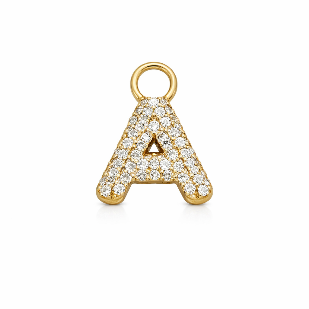 Initial Earring Charm