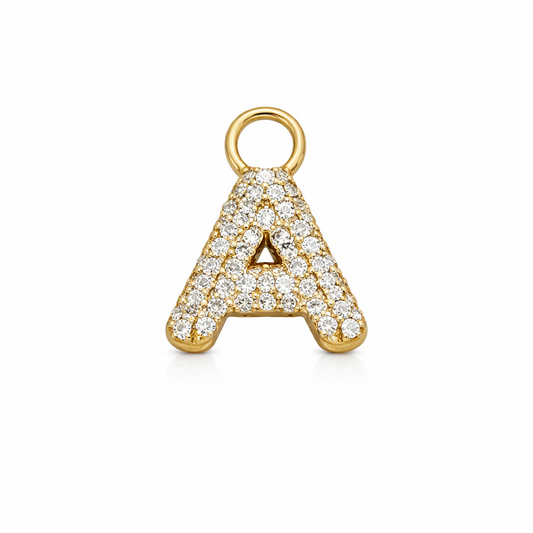 Initial Earring Charm