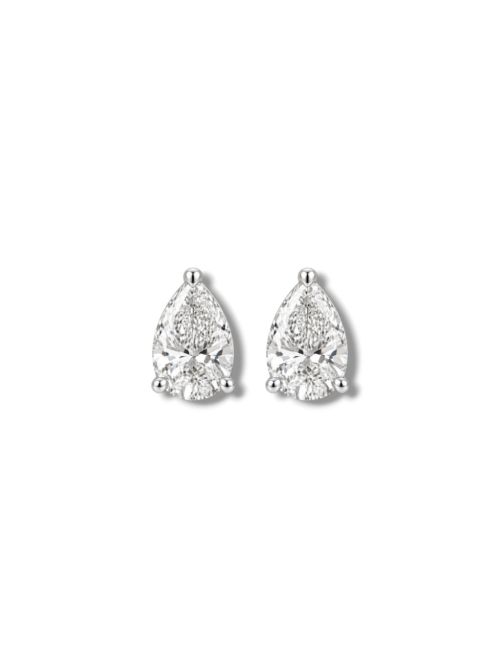 3ctw Pear Martini Studs
