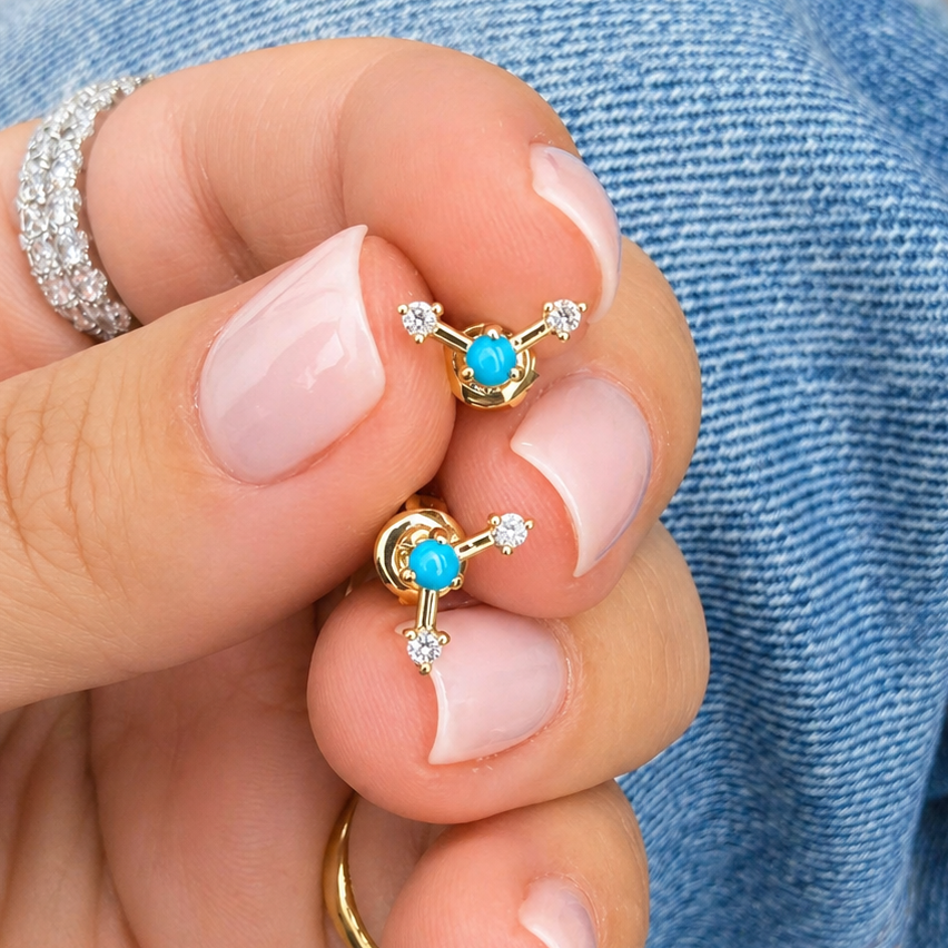 Capri Trio Studs