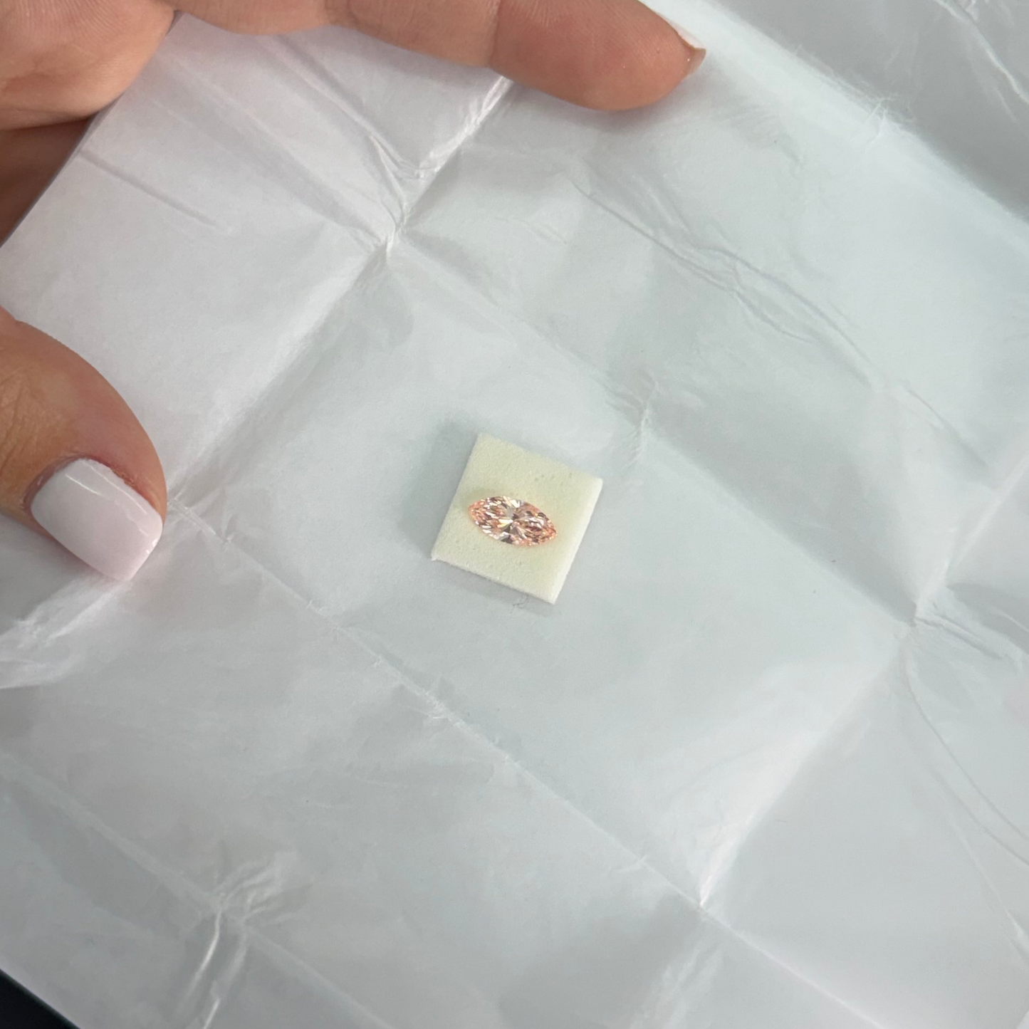 1.03ct Pink Marquise