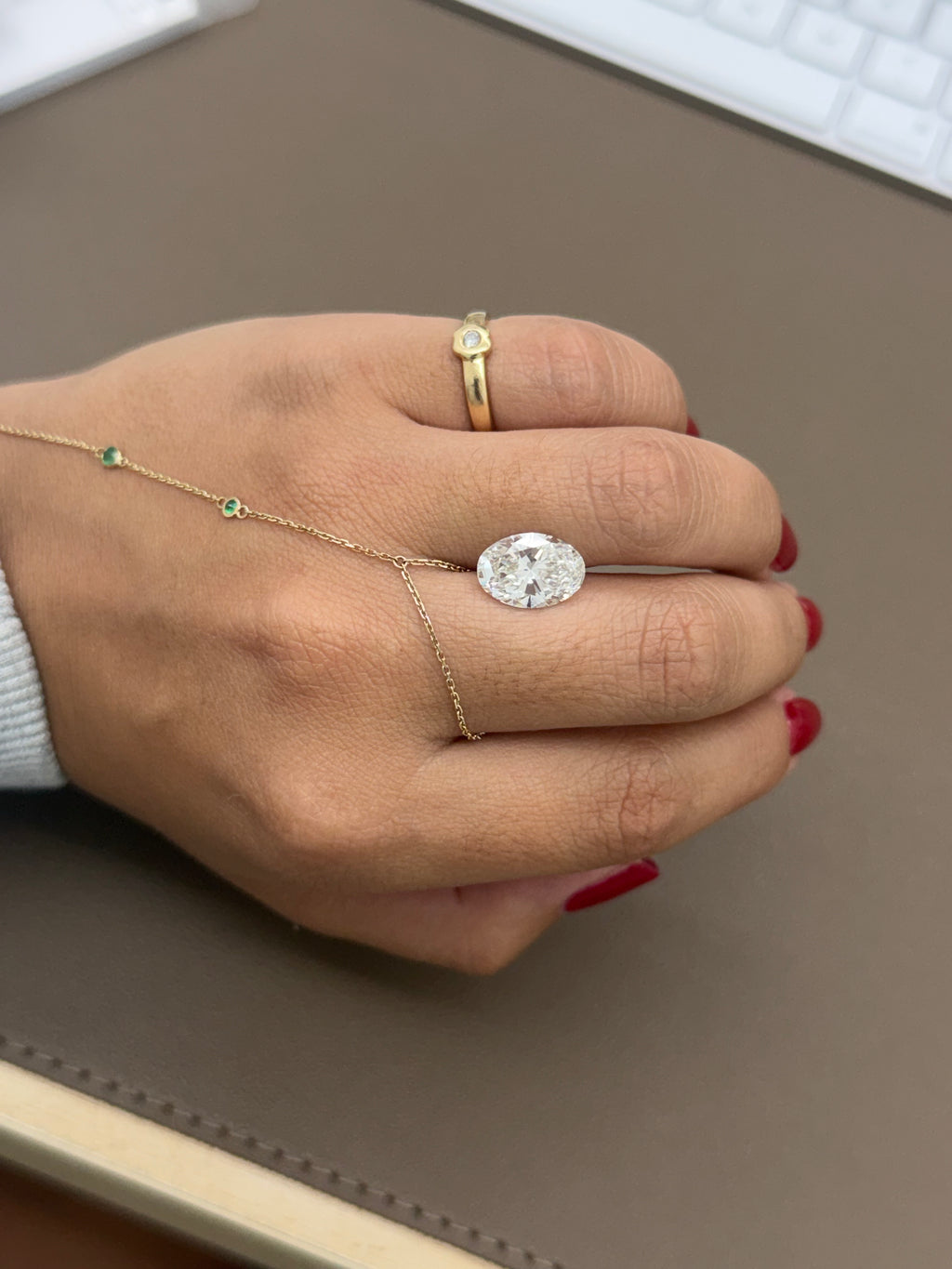 4.10ct Oval