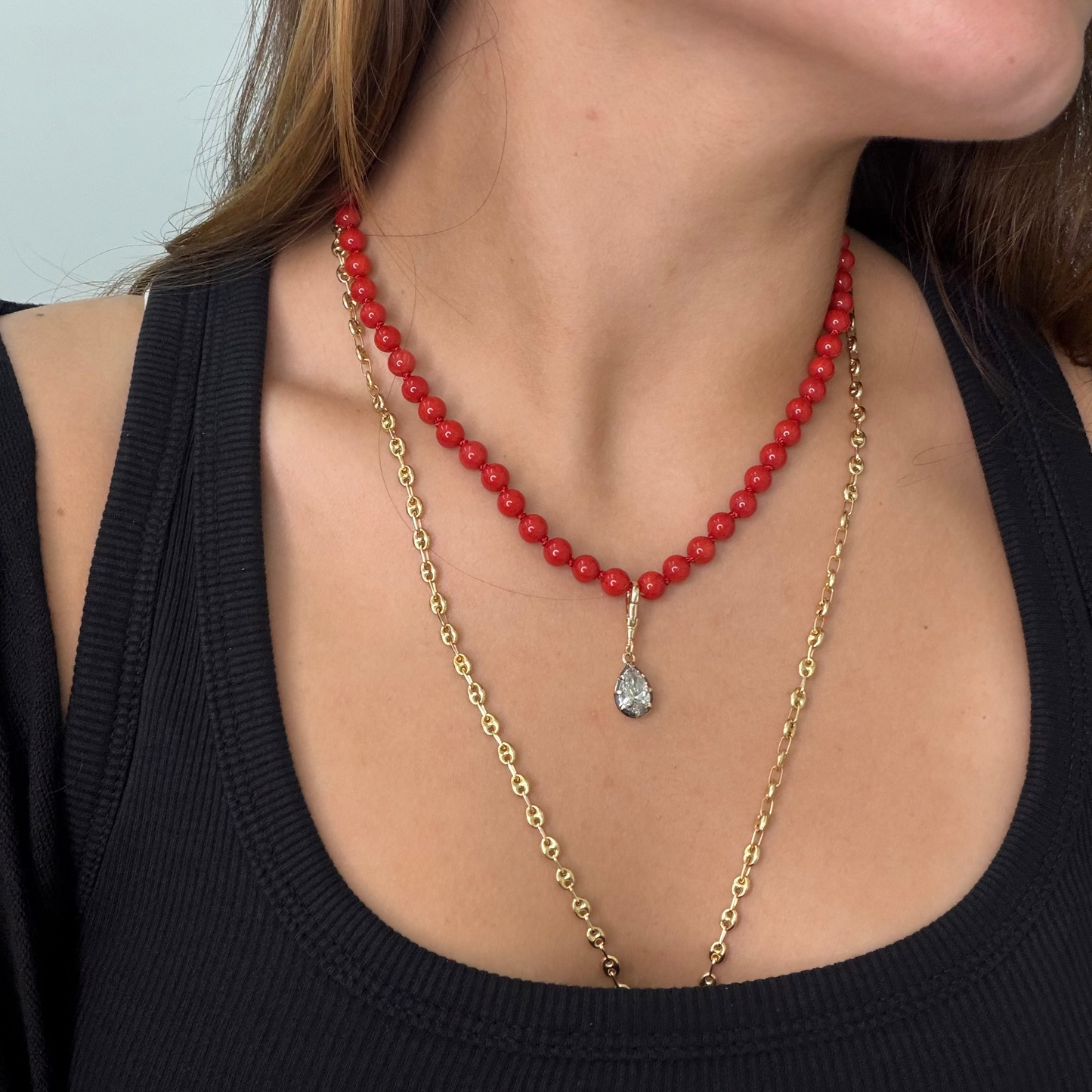 Paulina Bamboo Necklace