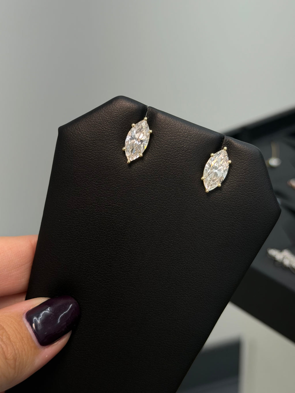 3ctw Marquise Studs