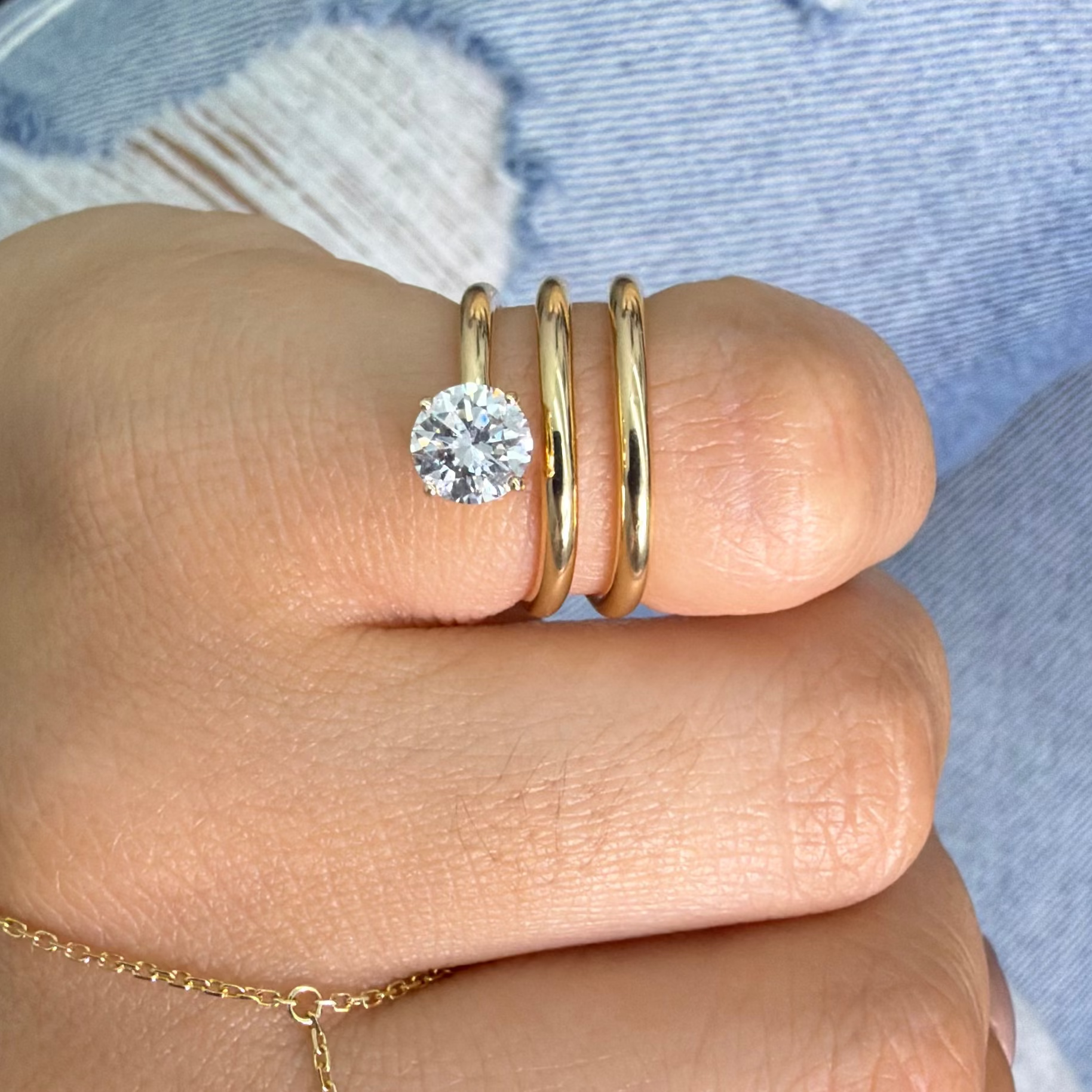 Serena Pinky Ring