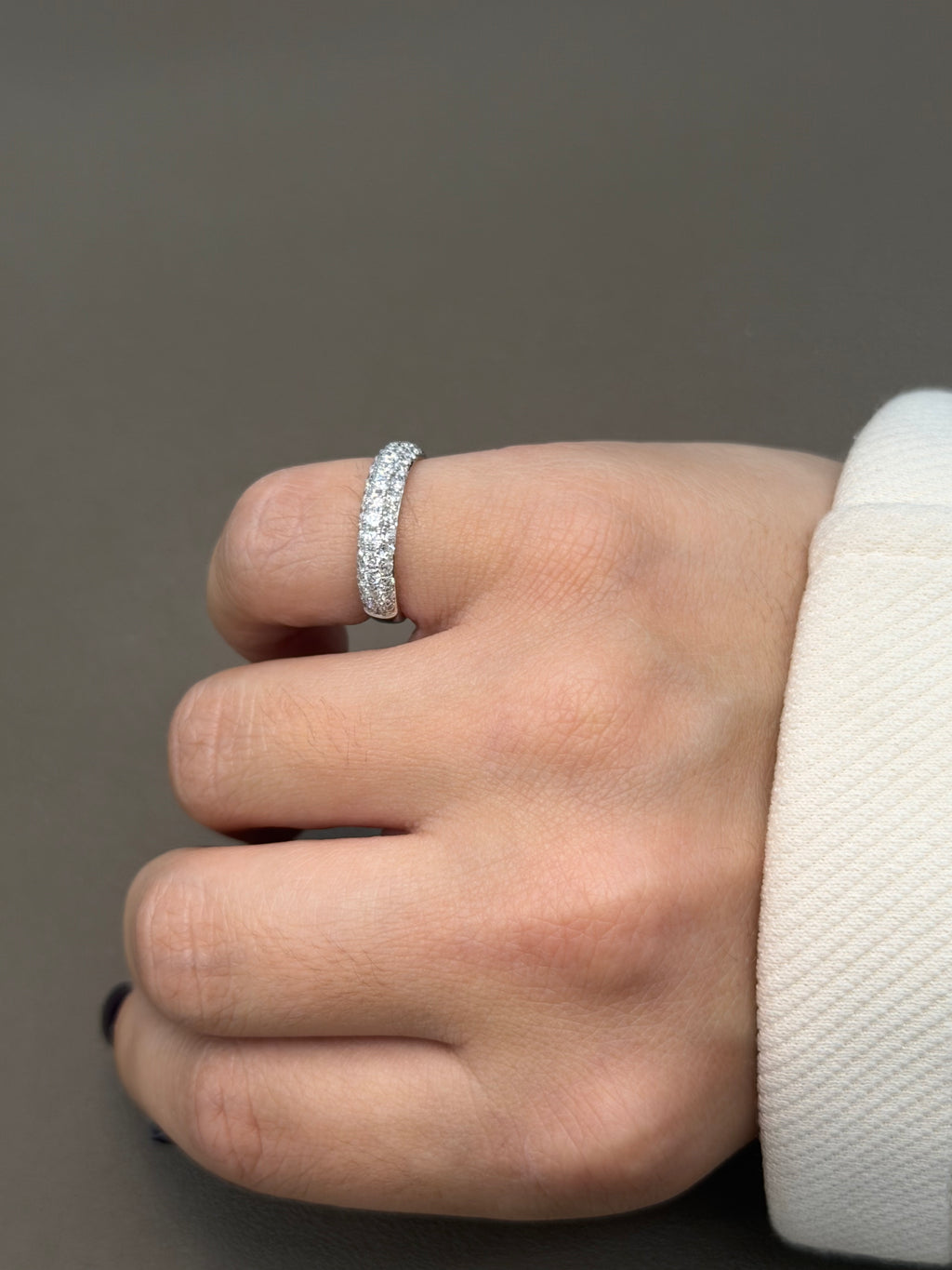 Bubble Pavé Ring