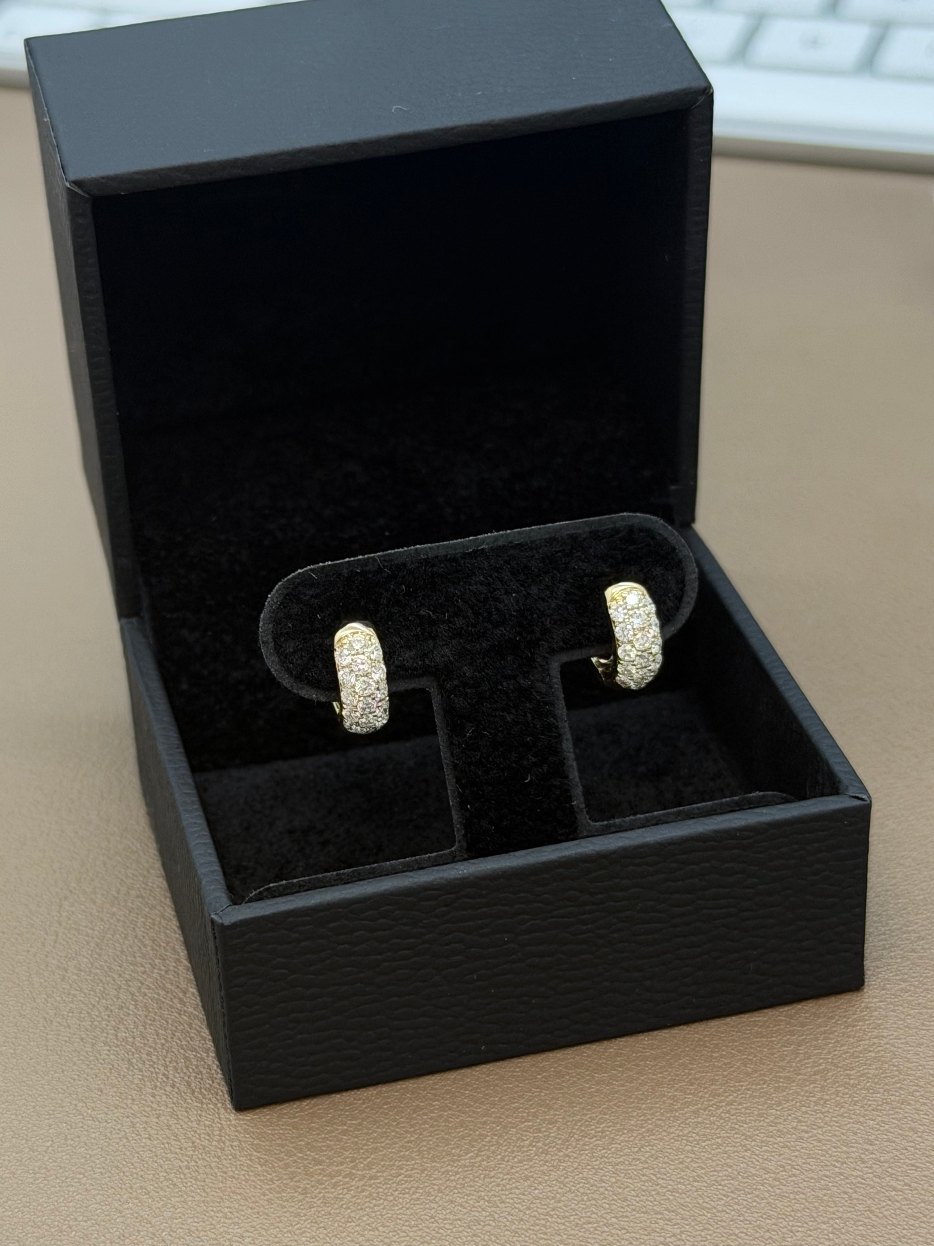 Pavé Chunky Mini Huggies