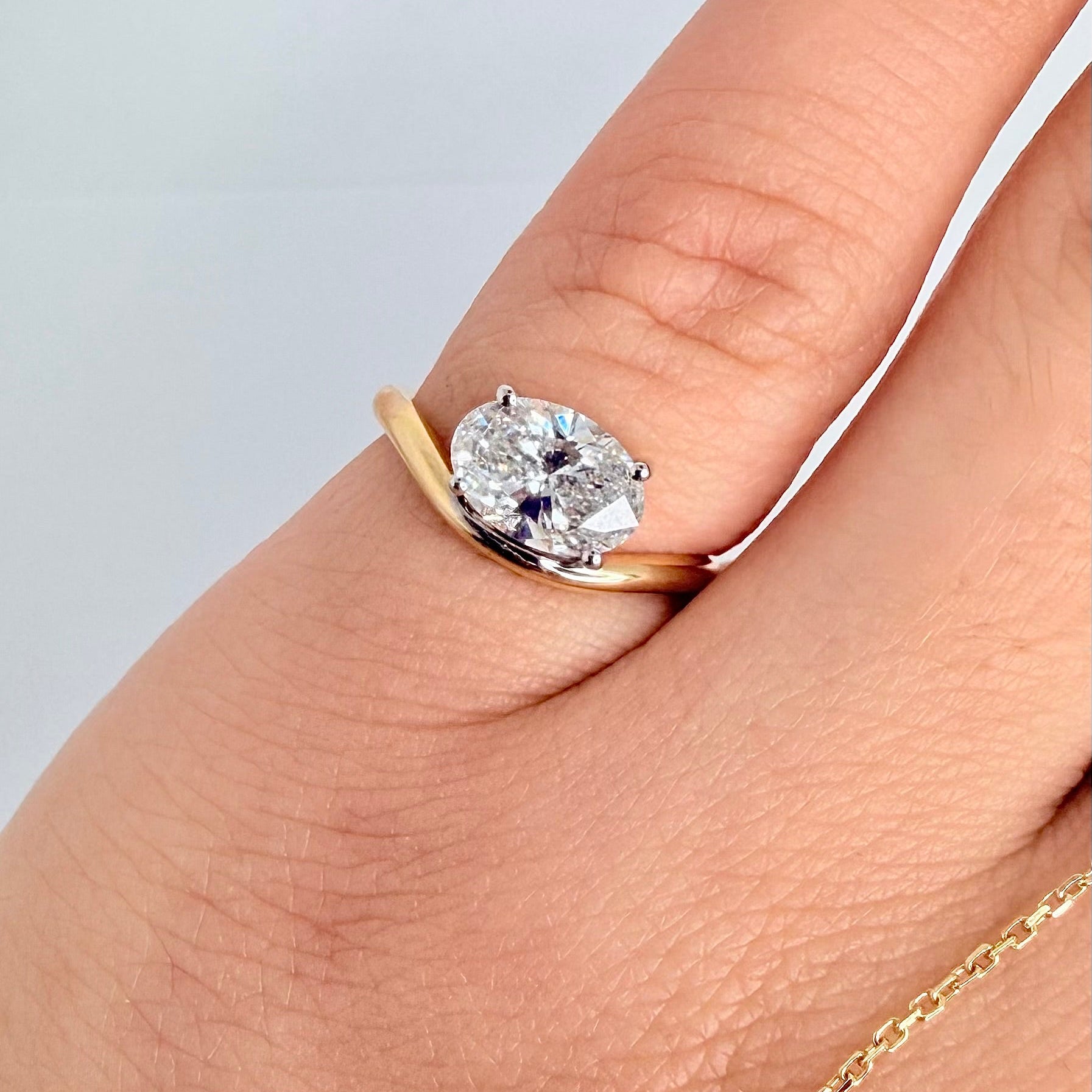 Oval Pinky Ring