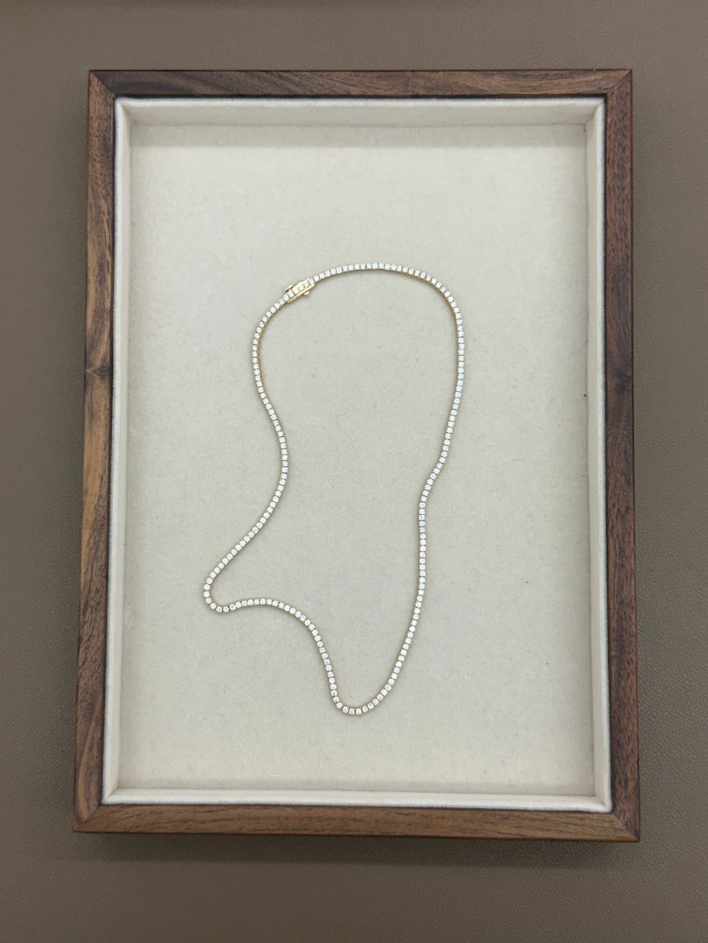 5.33ct Lab Diamond Tennis Necklace