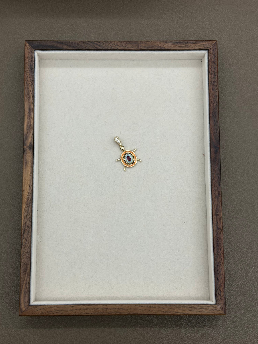 Multicolor Turtle Pendant