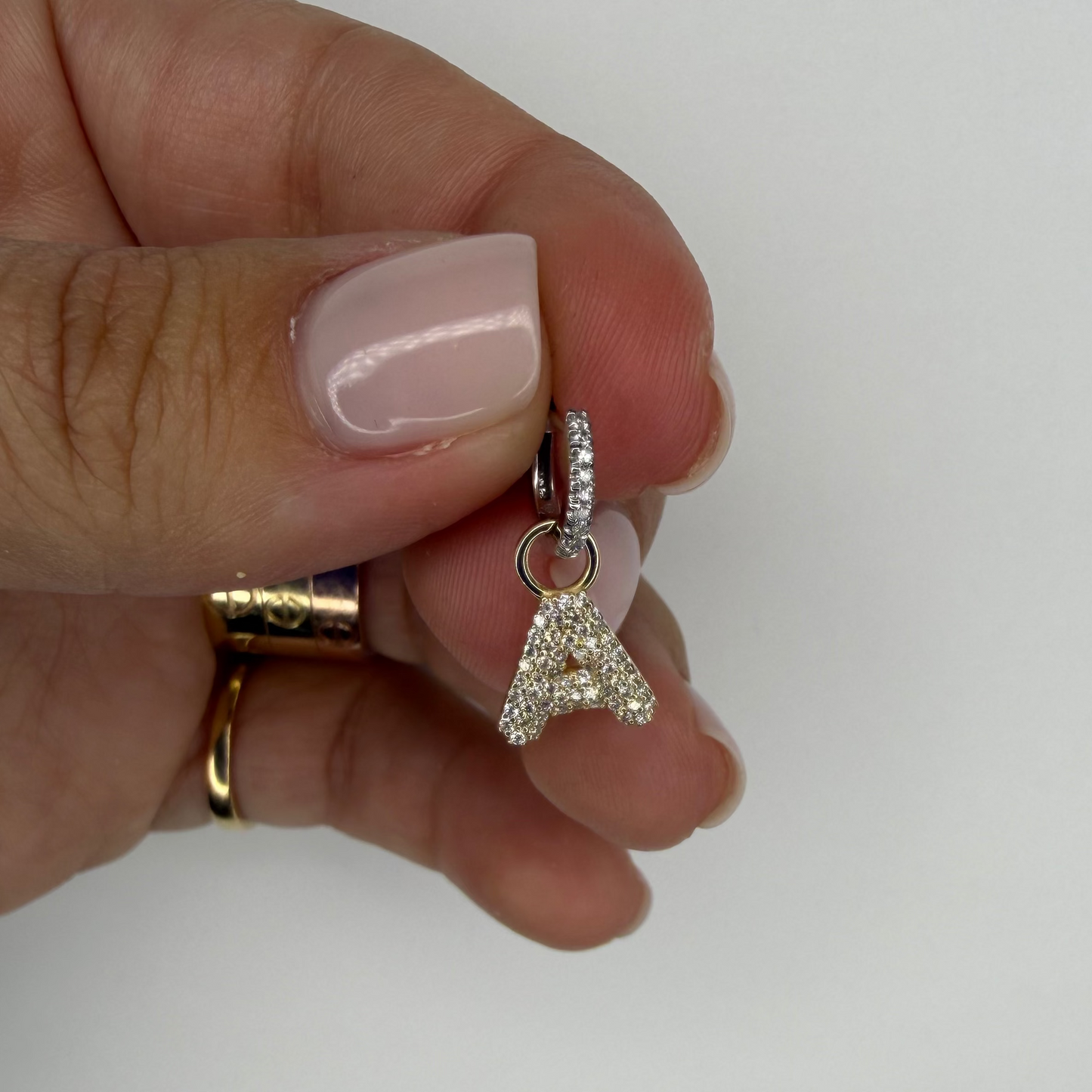 Initial Earring Charm