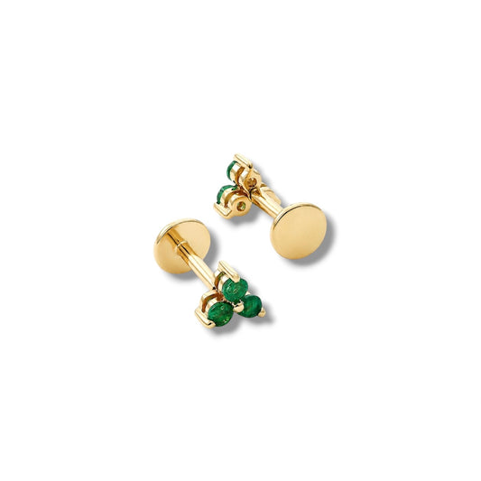 Flower Emerald Flatbacks
