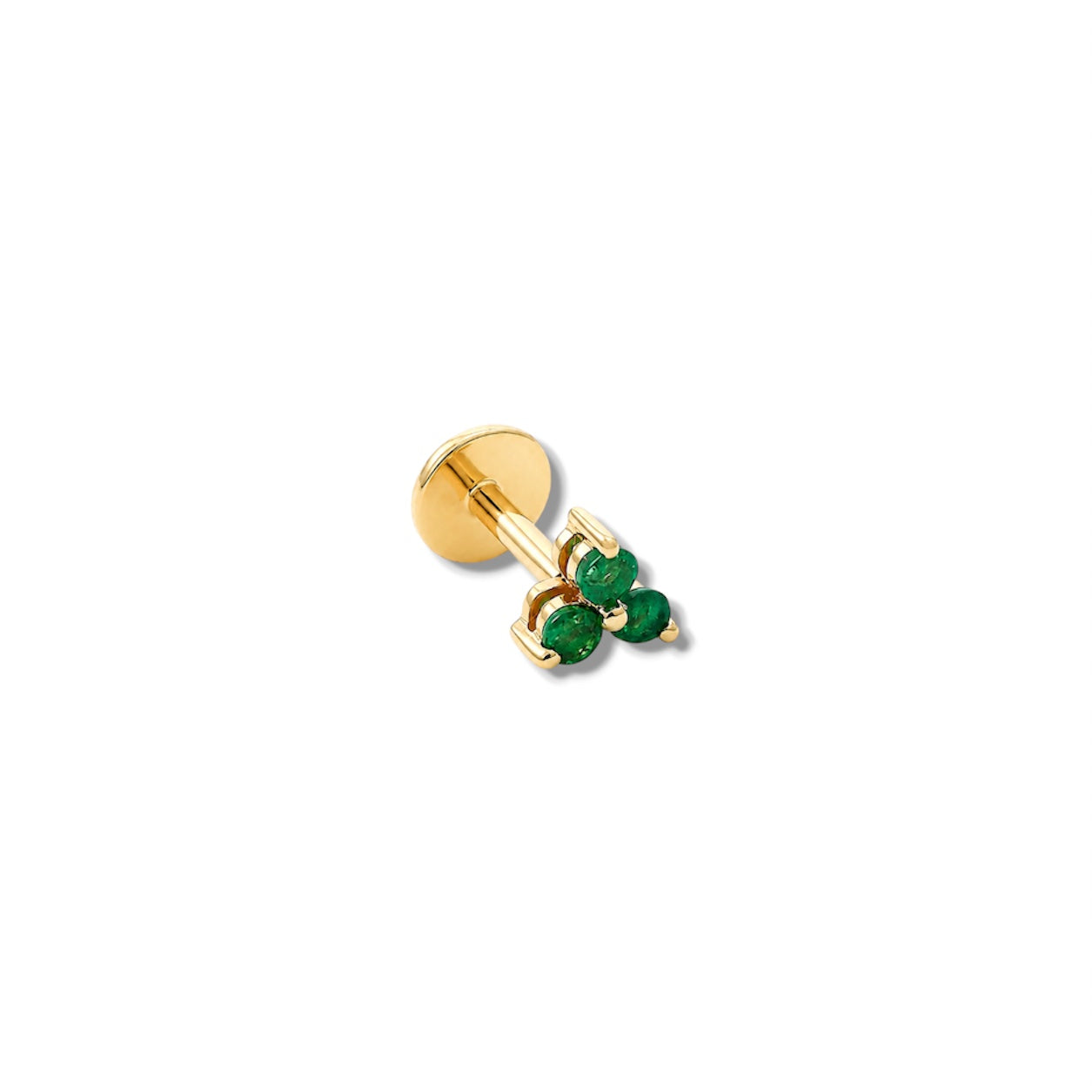 Flower Emerald Flatbacks