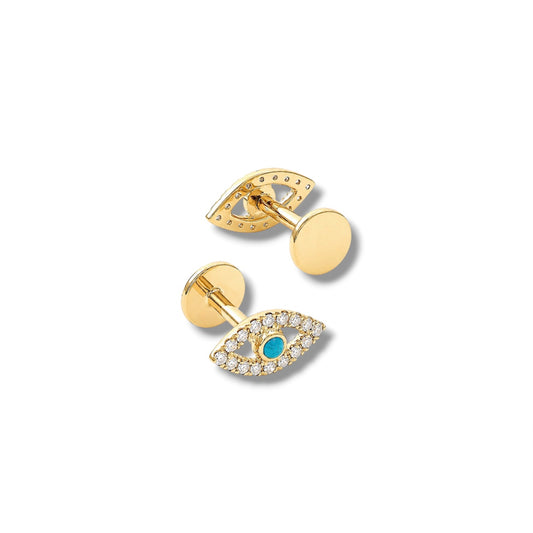 Turquoise Eye Flatback
