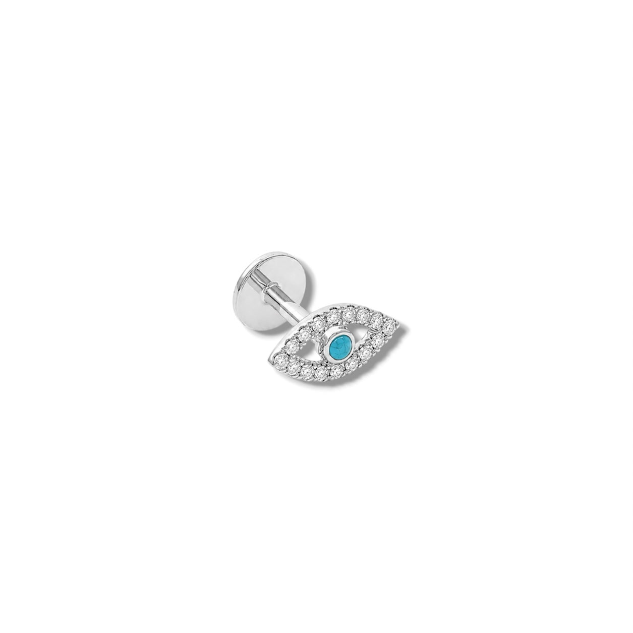 Turquoise Eye Flatback
