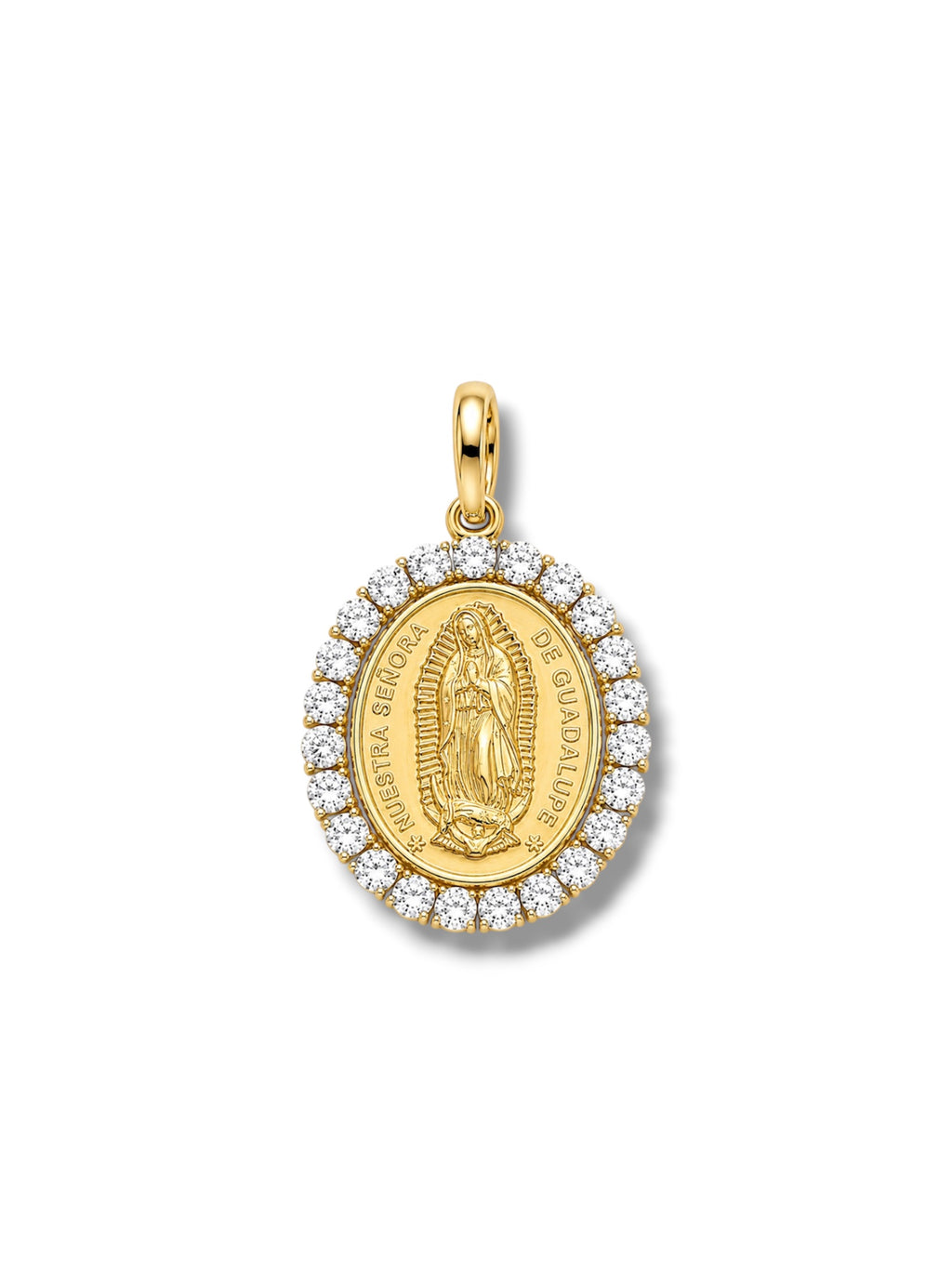 "Virgen De Guadalupe" Pendant Large