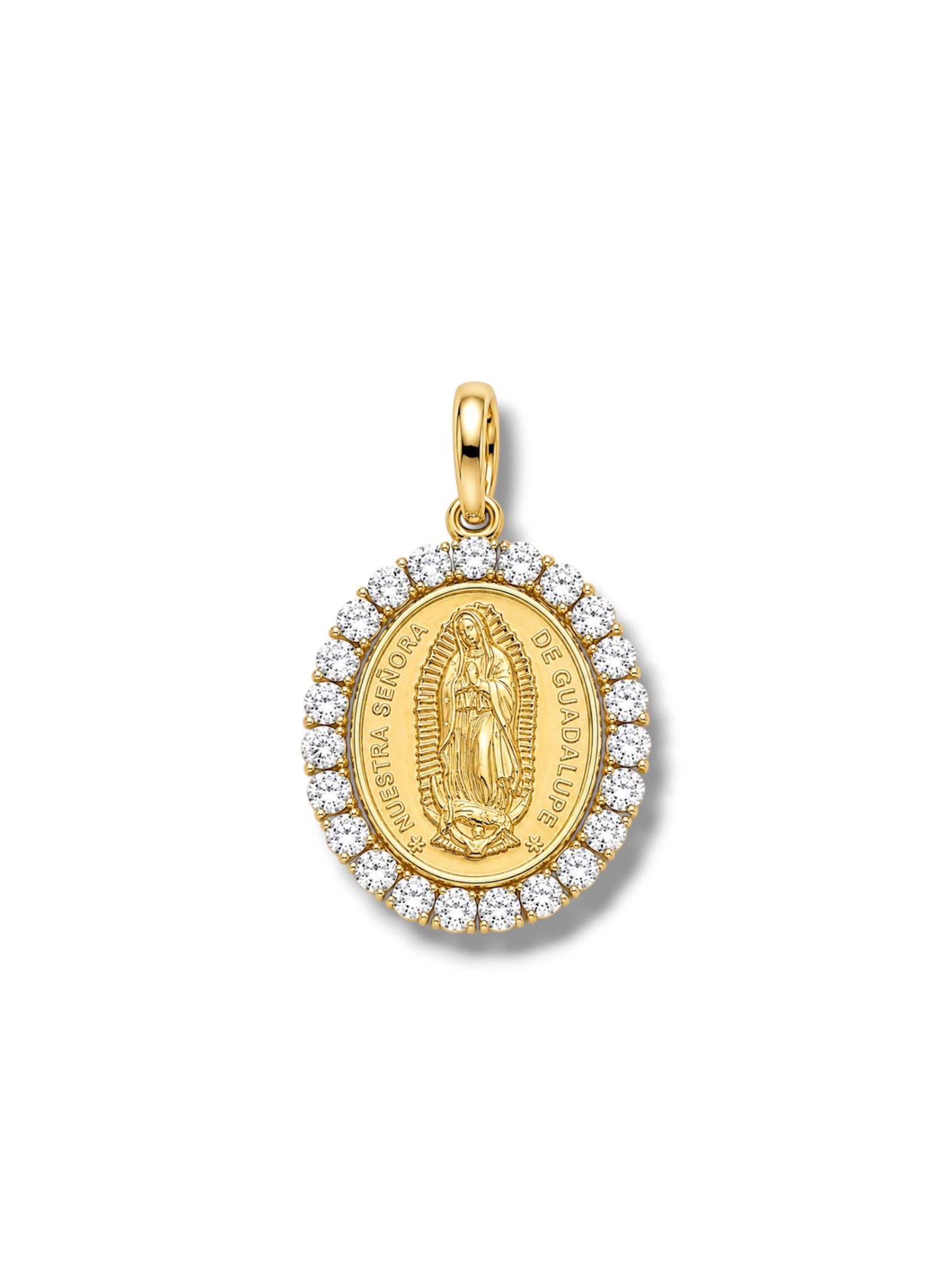 "Virgen De Guadalupe" Pendant Large
