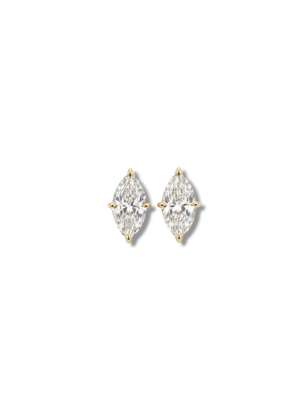 1.3ctw Marquise Studs
