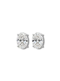 3ctw Oval Martini Studs