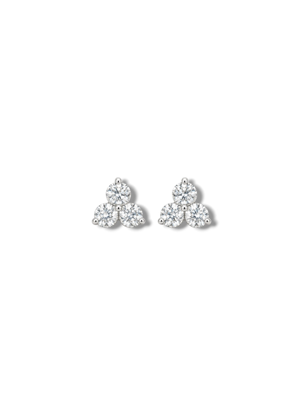 Trio Diamond Studs
