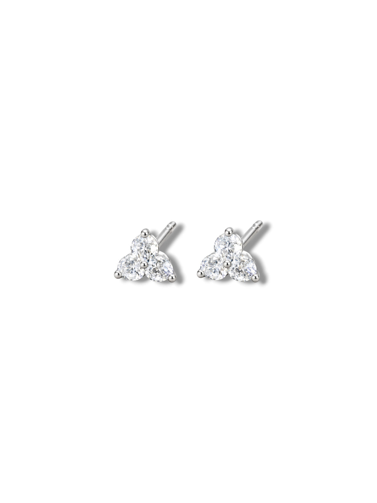 Trio Diamond Studs
