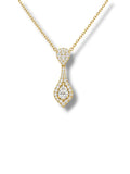 Pear Tie Necklace