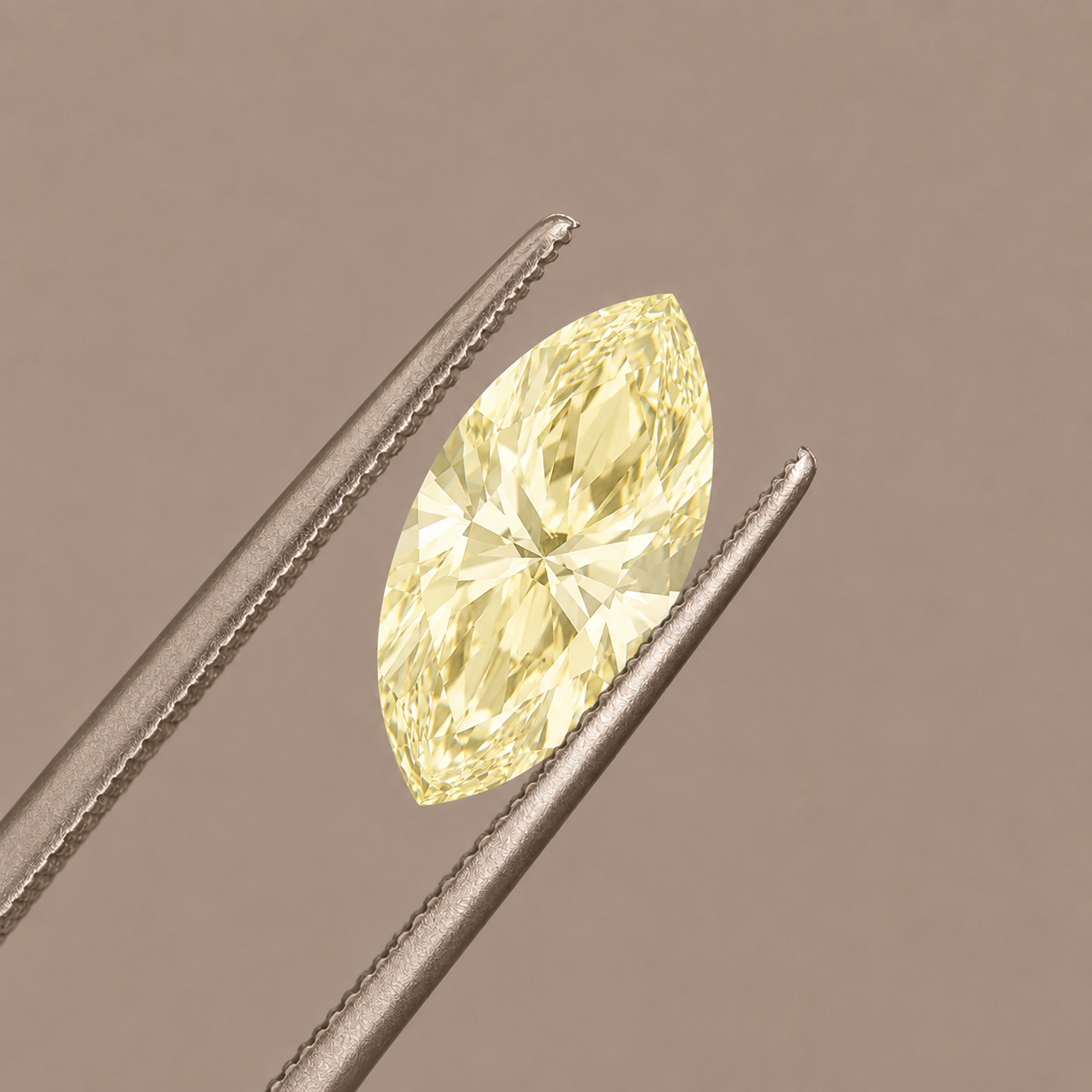 1.28ct Yellow Marquise
