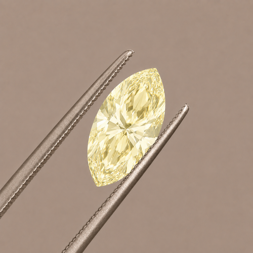 1.28ct Yellow Marquise