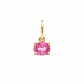 Pink Sapphire Mini Pendant