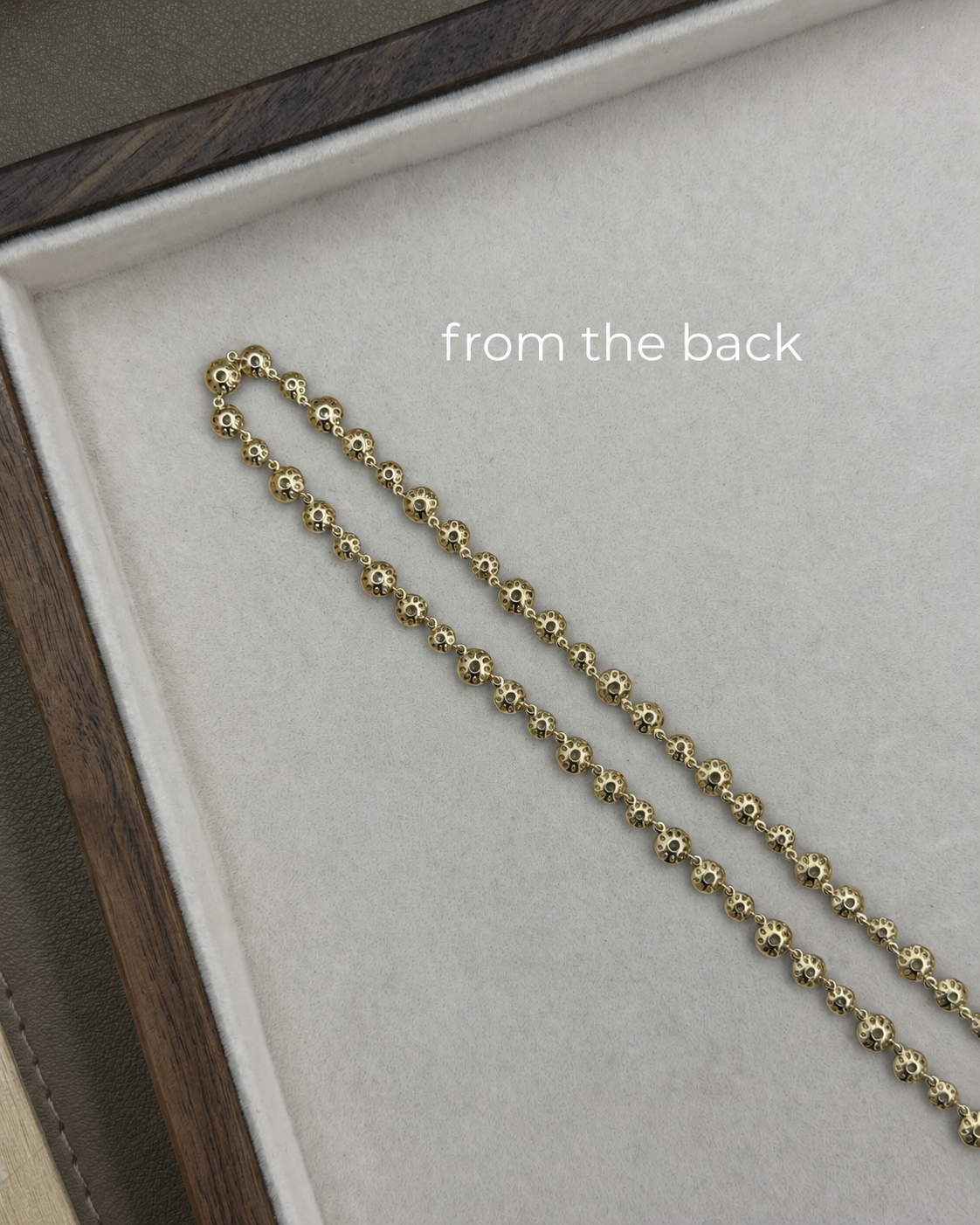 Georgian Setting Tennis Necklace