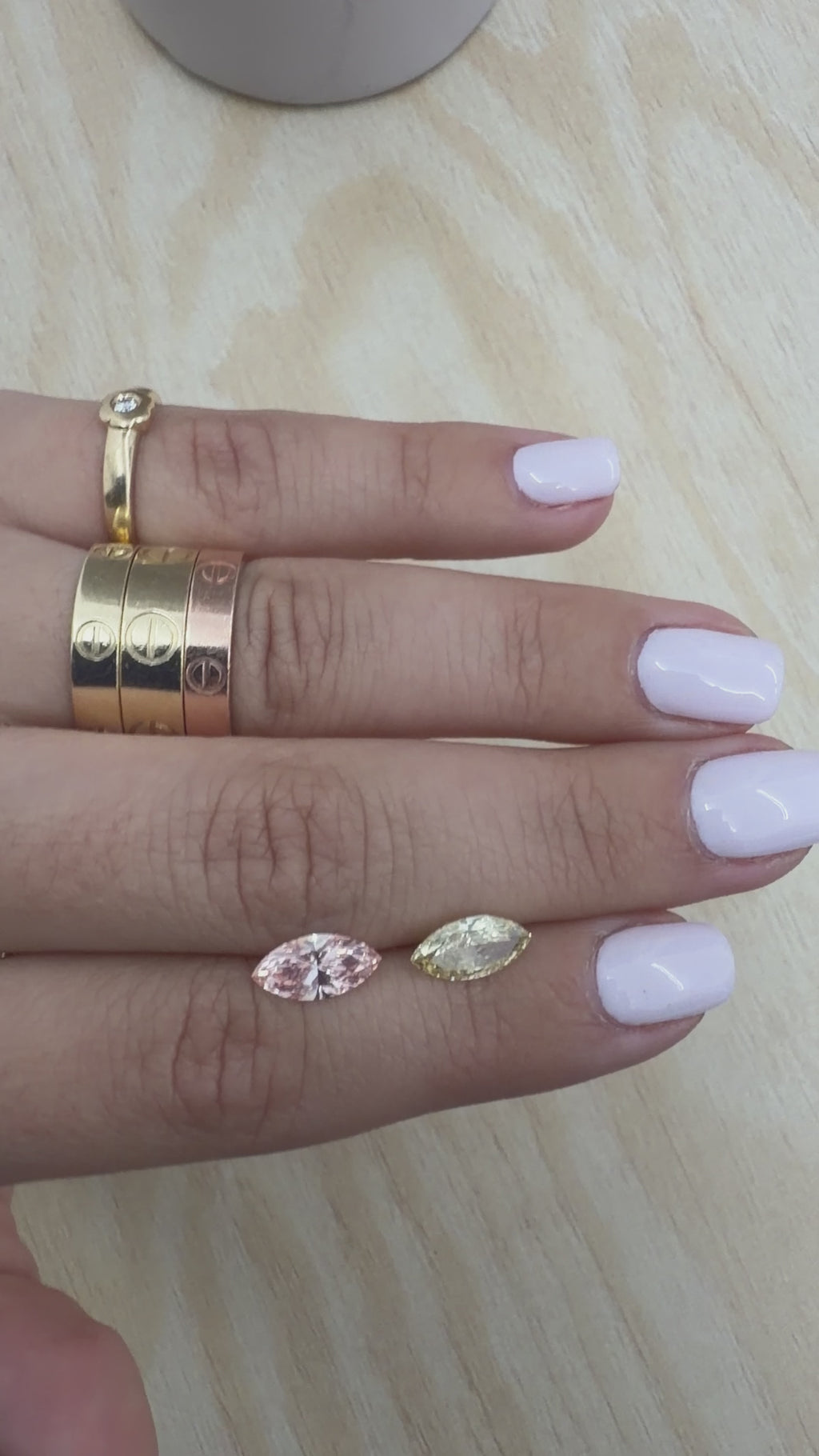 1.03ct Pink Marquise