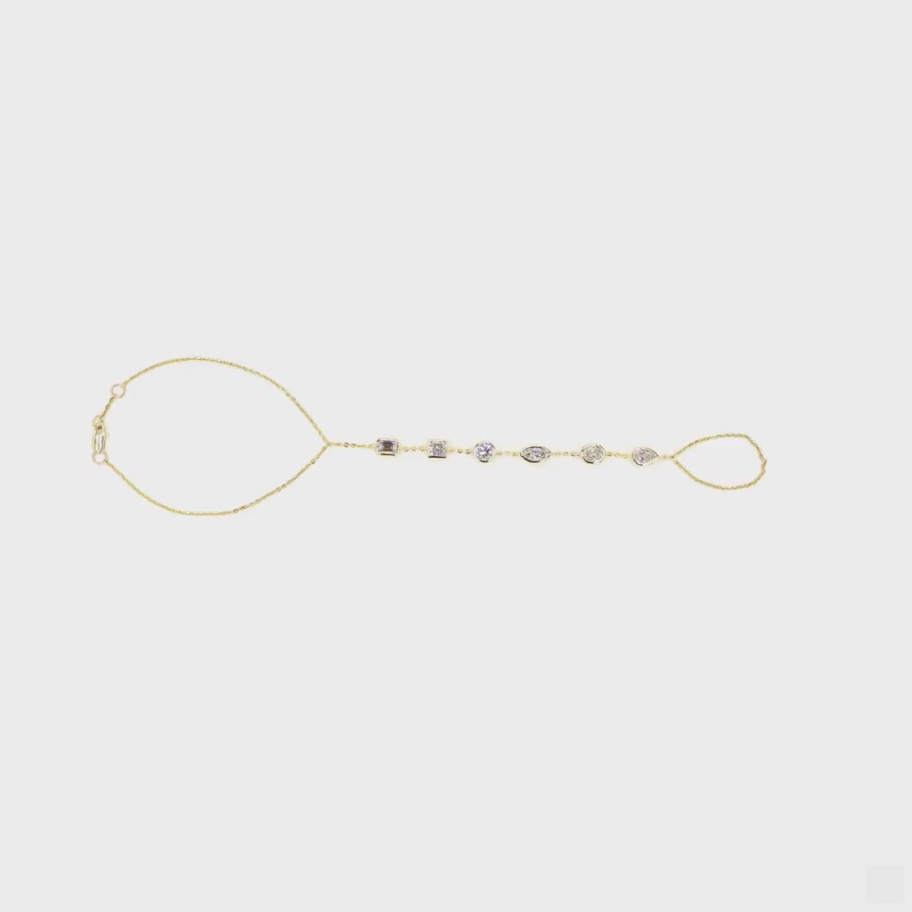 Multi Shape Hand Chain