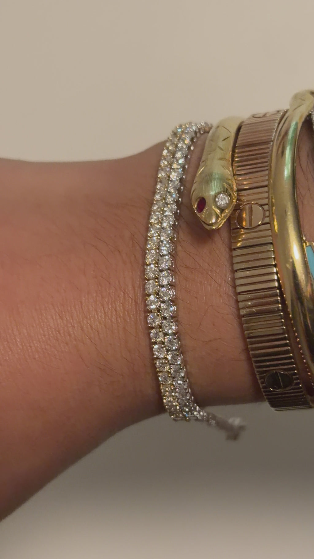 3.5ct Round Tennis Bracelet