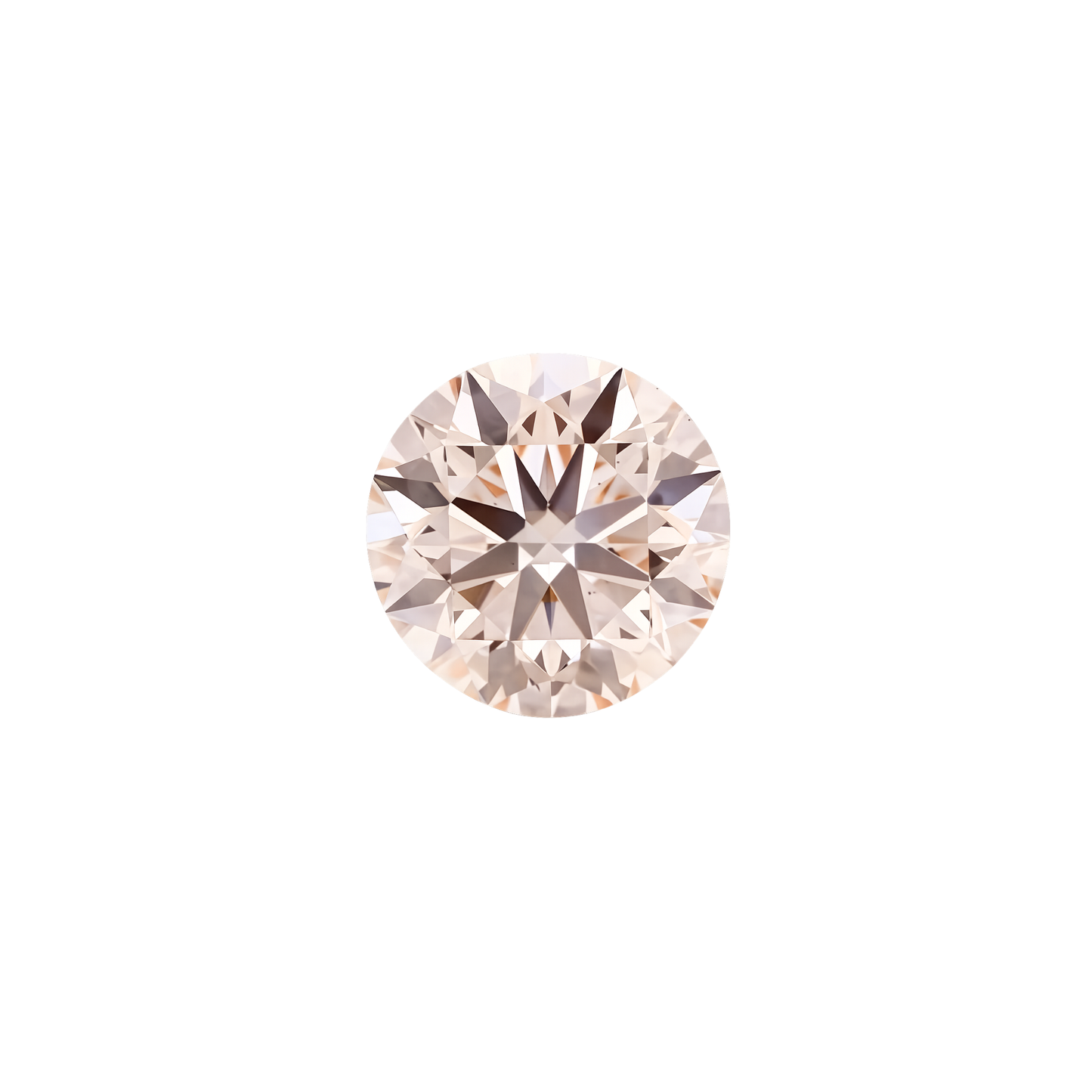 3ct Pink Round